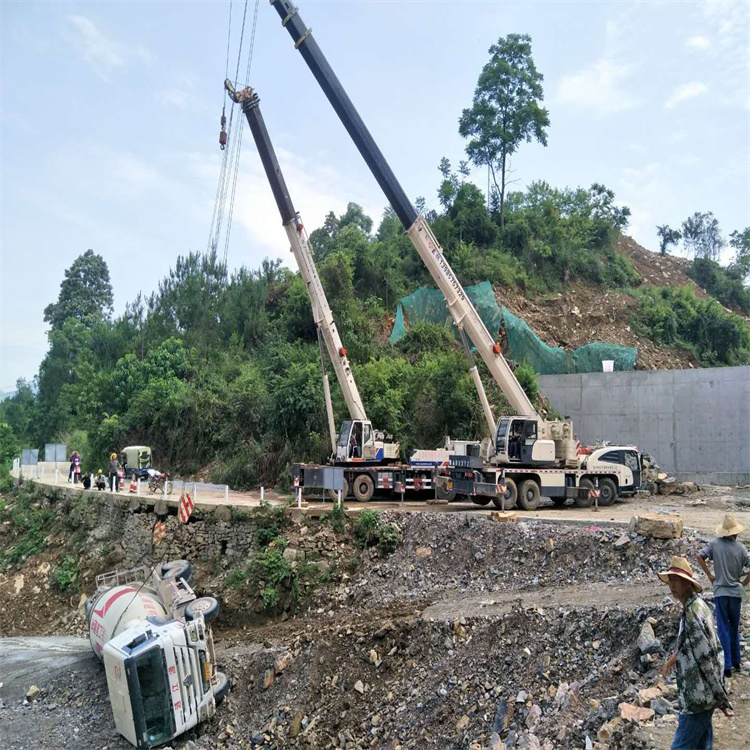 中卫中卫24小时应急道路救援吊装吊装现场实拍